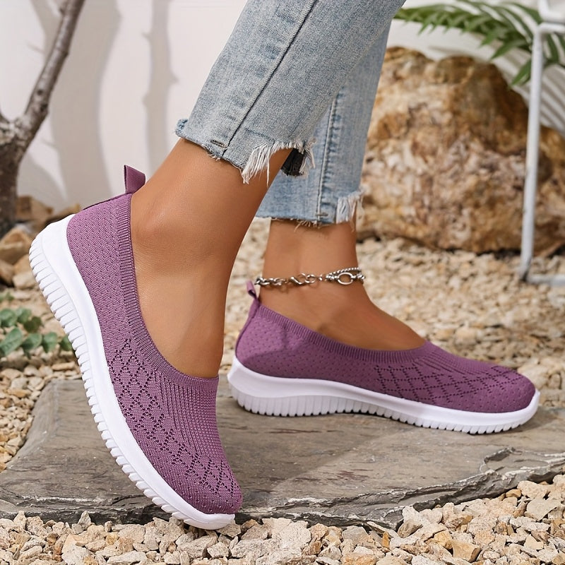 Maya | Lightweight Knit Slip-On Shoes