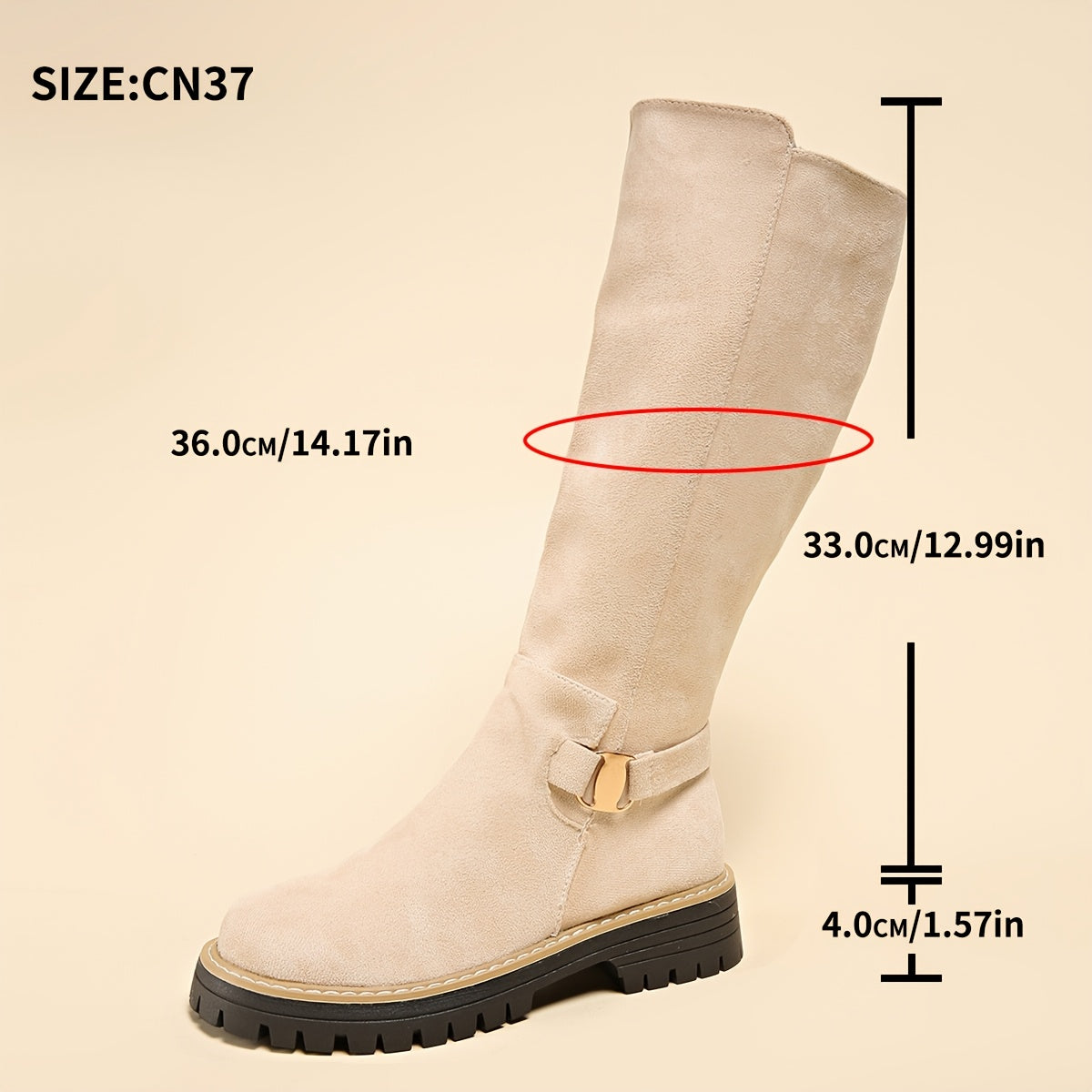 Florence | Women's Knee-High Block Heel Boots