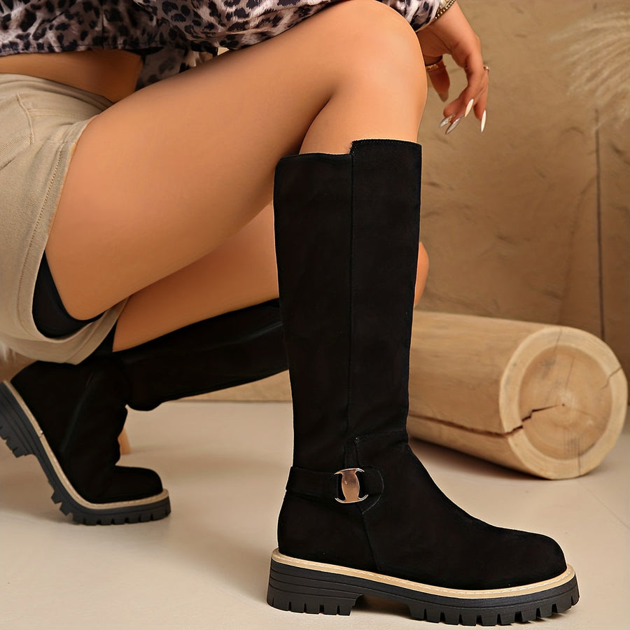 Florence | Women's Knee-High Block Heel Boots