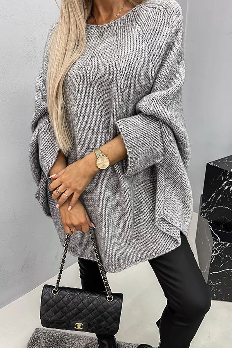 Maisie | Women's Oversized Batwing-Sleeve Knit Jumper