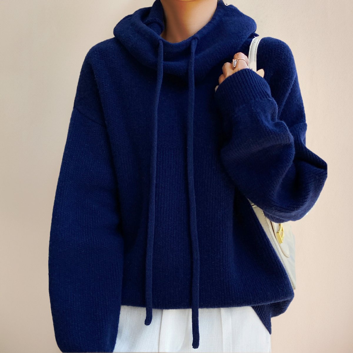 Willow | Women's Oversized Hooded Turtleneck Sweater
